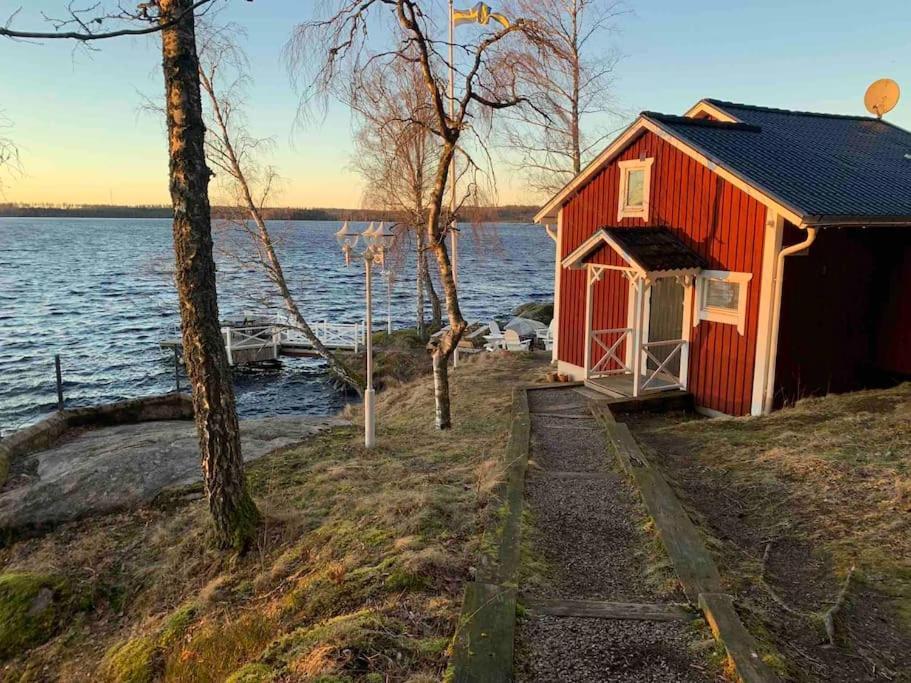 "Talludden" By The Lake Arydssjoen, Furuby Exterior photo